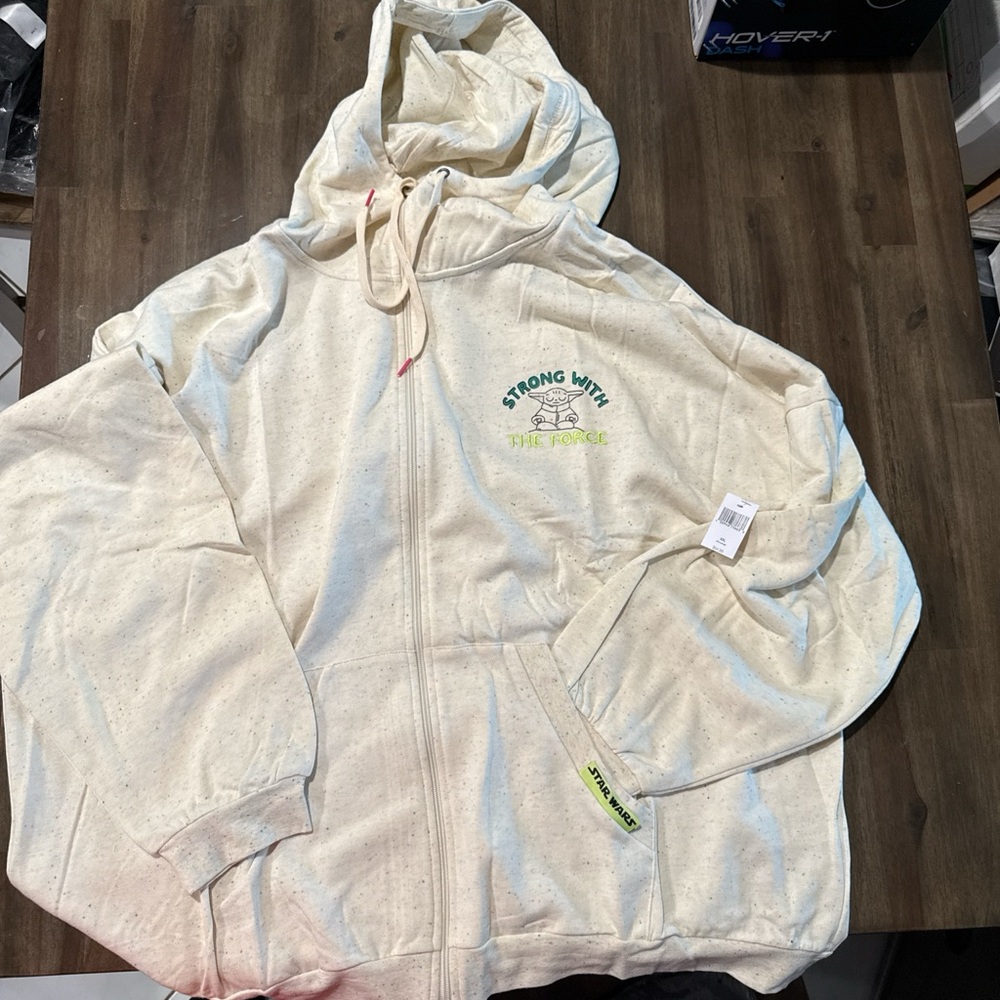 Star Wars - Choose Your Path YODA Zip up Jacket with hood Men XXL